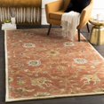 thumbnail image 2 of BoutiqueRugs McKeesport Traditional Area Rug - Dusty Pink, Ivory, Camel - 6' Square, 2 of 19