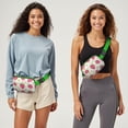 thumbnail image 6 of Fanny Pack Cute Crossbody Bags for Commuters Stylish Waist Packs Running Workout Hiking Travel Fanny Pack Strawberry, 6 of 7