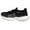 Black, variant on Athletic Shoes for Women Breathable Knit Platform Casual Fashion Sneakers for with Comfortable Thick Sole Design Mesh 36 Size