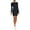 Black, variant on Now This Womens Side Ruched Dress Black S