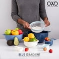 thumbnail image 5 of Cook with Color 8 Piece Nesting Bowls with Measuring Cups Colander and Sifter Set - 2 Mixing Bowls, 1 Colander, 1 Sifter and 4 Measuring Cups, 5 of 8