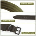 thumbnail image 4 of Dog Collar Heavy Duty Webbing Adjustable Buckle Collars for Medium Large Dogs Army Green, 4 of 8