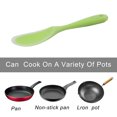 thumbnail image 5 of 8.9" Silicone Soup Ladle Spoon Wood Hand Restaurant Kitchen Scoop Utensil Cooking Supplies Green, 5 of 7