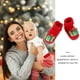 thumbnail image 5 of EeaseMX 1 par de calcetines navideños antideslizantes con suela de partículas para niños, 5 of 8