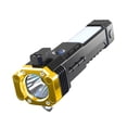 thumbnail image 2 of Linterna LED Antorcha Macarena Super brillante impermeable dorado, 2 of 7
