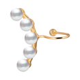 thumbnail image 1 of Fashion And Exquisite Oval Full Diamond Earrings Ear Clips, 1 of 9