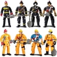 thumbnail image 1 of Set de juego infantil Action Figures Firefighter Fireman, 8 piezas, 1 of 8