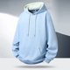 thumbnail image 1 of MHFRRA Sudadera Informal con Capucha para Hombre, Jersey de Manga Larga, Cómoda y Ligera, para Uso Diario Azul claro, 1 of 3