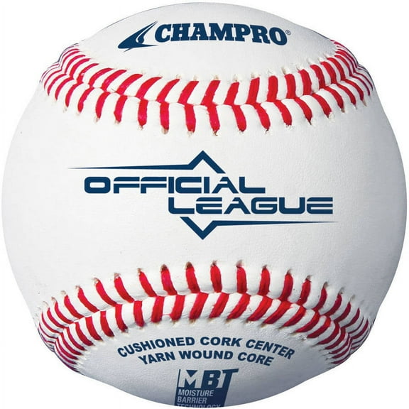 Champro Sports Official League Baseballs, 12 Pack