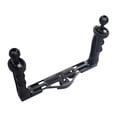 thumbnail image 1 of Underwater Camera Tray Stabilizer Dual Handle Rig, Underwater Tray Stabilizer Housing Bracket for Photography Black,1 x Diving Camera Stabilizer,Black, 1 of 6