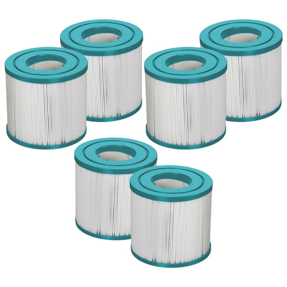 Hurricane 6 Pack HF4310-02 Advanced Pool and Spa Filter Cartridge Replacement