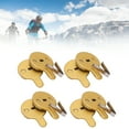 thumbnail image 4 of Pastillas de freno de bicicleta pastillas de freno de disco de bicicleta de montaña fáciles de instalar diseño profesional ligeras para exteriores ANGGREK Otros, 4 of 7