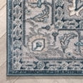 thumbnail image 5 of Well Woven Blossom Leif Vintage Medallion Blue 7'10" x 9'10" Area Rug, 5 of 8