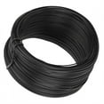thumbnail image 4 of Bridas de alambre de hierro galvanizado, hechas a mano, color negro galvanizado, para ramas de uva, 0,55 mm, 100 metros, 4 of 12