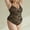 black, variant on Sexy lace body shaping slimming underwear inner strap outer wear body shaping jumpsuit