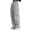 Grey, variant on Sngxgn Women Casual Solid Drawstring Elastic Waist Long Straight Pants(Grey,M)