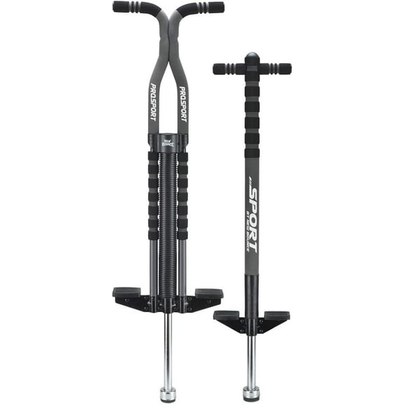 New Bounce Soft, Easy Grip Sport Pogo Stick- 2 Pack Combo Set (One of Two is Pro)