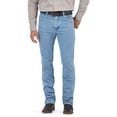 thumbnail image 1 of Vaqueros Wrangler de corte vaquero, ajustados, para hombre, lavado envejecido, 1 of 4