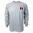 thumbnail image 2 of Adult International Harvester 1460 Combine Gray Longsleeve T-Shirt, EXC-394, 2 of 2