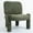 Green, variant on Dayalane Modern Accent Chair, Armless Single Chair Chenille Upholstered Sofa with Padded Back & Solid Wood Legs, Comfy Reading Chair Side Chair for Living Room Bedroom or Corner, Beige