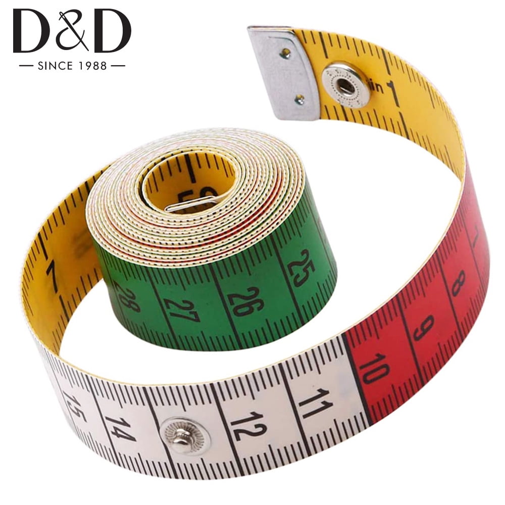 Simplicity Vintage Blue Retro Measuring Tape - 60 Inch Sewing & Tailor Tape, Classic Artwork Design