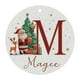 thumbnail image 2 of Adornos navideños, 26 letras, adornos colgantes para árbol de Navidad, adornos navideños personalizados, adornos navideños DIY, decoración navideña, decoración colgante para árbol de Navidad, artículo, 2 of 5