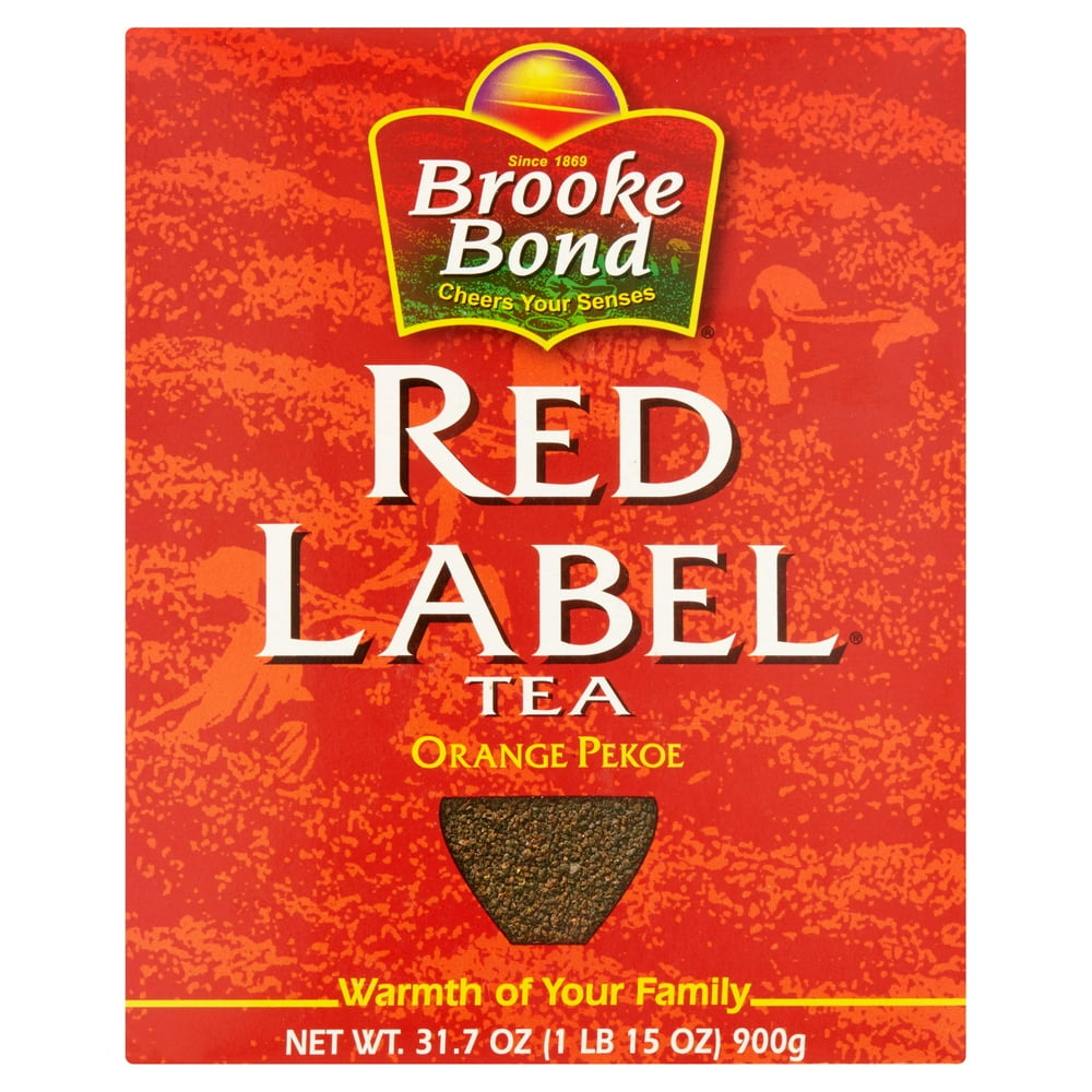 Brooke Bond Red Label Tea India, 31.7 oz