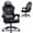 Black-without Footrest, variant on GTPLAYER Gaming Chair with Footrest, Recliner Chair with Headrest & Lumbar Support, Linkage Armrest,Ergonomic Gaming Chair 350lbs, High Back Office Home, Black