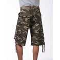 thumbnail image 3 of Pro Club Men's Cotton Twill Cargo Shorts with Belt, 3 of 5