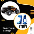 thumbnail image 3 of Xingzhi Aluminum Alloy Front Hub Carrier L/R For RC 1/18 Hobbico Dromida Materials Aluminum Alloy Front Hub Carrier L/R For RC Dark Blue 1Set, 3 of 6