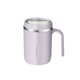 thumbnail image 1 of Taza de café con asa y tapas, taza de té aislada de acero inoxidable, 500ml, reutilizable for viajes escolares y oficina, 1 of 7