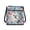 Blue and Pink-Hummingbird Peony, variant on Snowman Rose Printed Crossbody Purses with Anti-Theft Pocket Leather Shoulder Handbag Lightweight Cross Body Sling Purse for Party, Gray