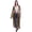 Pale Orange, variant on Moomaya Viscose Georgette Printed Long Shrug Slit Sleeves Cardigans For Women