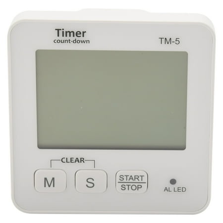 

Kzxbty 1PCS LCD Digital Table Magnet Alarm Clock DIY Kitchen Oven Cooking Timer Screen Electronic Timer