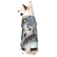 thumbnail image 1 of Balery Majestic Snowy Wolf Sudadera con Capucha para Perros Pequeños – Ropa para Mascotas, Disfraz para Perros y Gatos, Ideal para Fiestas y Cosplay-Medium, 1 of 7