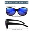 thumbnail image 4 of TINHAO Womens Polarized Fit Over Glasses Sunglasses Wear over Glasse with UV Protection, 4 of 7