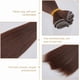 thumbnail image 4 of Kit de 6 extensiones de cabello corto y liso de 18 cm, de plástico, color castaño coco, para hacer pelucas y extensiones. Ideal para manualidades., 4 of 9