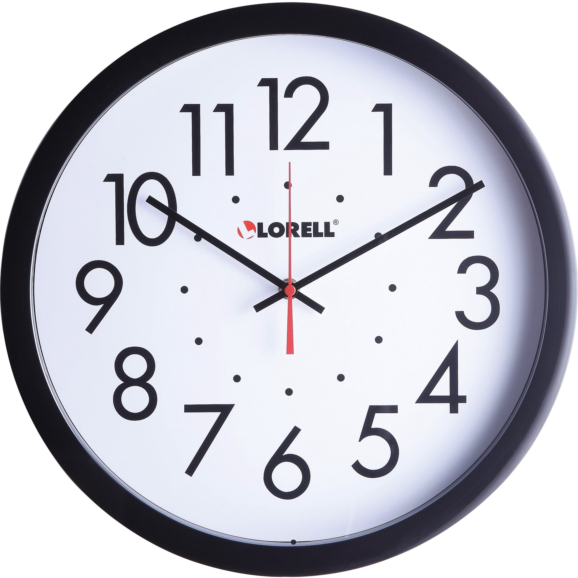 Lorell, LLR61009, 14-1/2 Self-Set Wall Clock, 1
