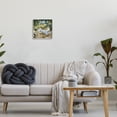 thumbnail image 2 of Stupell Industries Floral Villa Patio Scenery Landscape Painting Gray Framed Art Print Wall Art, 2 of 7