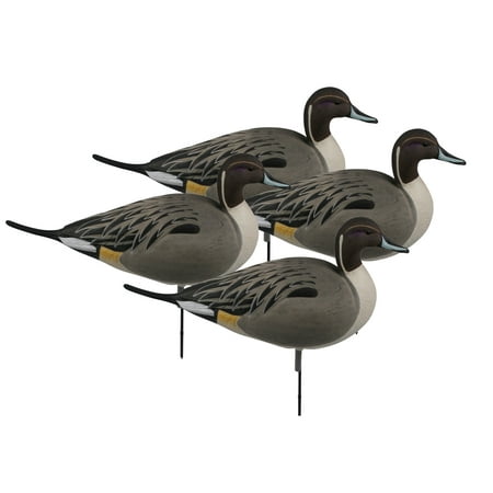 GHG Over-Size Active Pack Pintail Full Body Duck Decoy 4PK