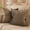 Coffee, variant on Nmkwnr 2 Pack Velvet Super Soft Cushion Case with Zipper, Solid Color Decorative Square Throw Pillow Covers Set for Sofa Bedroom Car, 16 x 16 inch