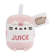 GUND Pusheen Juice Box Plush Cat Stuffed Animal for Ages 8 and Up, Pink/White, 6”