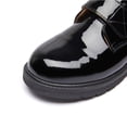 thumbnail image 6 of Boys Slip On Leather Loafers Toddler Comfortable Dress Shoes Kids Lightweight Non Slip Walking Sneakers, 6 of 8