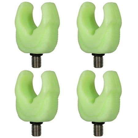

4 Pcs Silicone Fishing Rod Rest for Head Butt Rest for Head Gripper Fishing Rod Holder Carp Fishing Accessories