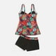 thumbnail image 4 of Bikini sólido con correa para mujer, Bikini con escote en V profundo, cómodo traje de baño dividido, traje de baño de dos piezas OAVQHLG3B Store lin121212, 4 of 4