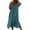 Sky Blue, variant on Women Cotton and Linen Shirt Dress Casual Loose Maxi Dresses Summer Baggy Solid Color Midi Dress Tiered Sun Dress 2023