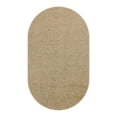 thumbnail image 5 of Koeckritz Rugs Soft & Cozy Sand 3'x5' Oval Indoor Area Rug for Living Room or Bedroom, 5 of 6