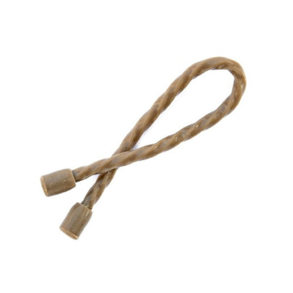 Ozark Trail Reusable Silicone Tie, Green Color, Adults , for Home, Garage, Campsite and Many Other Uses Indoors or Outdoors. 6 Inches in Length.