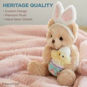 Bearington Beary Eggstra The Teddy Bear Plush, 9 Inch Easter Bear Stuffed Animal