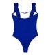 thumbnail image 5 of Moda mujer sexy traje de baño volantes sólido sin espalda siamés traje de baño Fridja  nalpqowj51861, 5 of 5